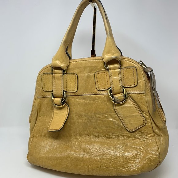 Authentic Chloe Leather Handbag Chloe - Picture 2 of 9